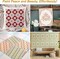 Wall Stencils for Painting Large Pattern, 4PCS 8 Inch Reusable Stencils for Crafts, Exquisite Mandala Designs for Wall Furniture Home Decor, DIY Art Projects